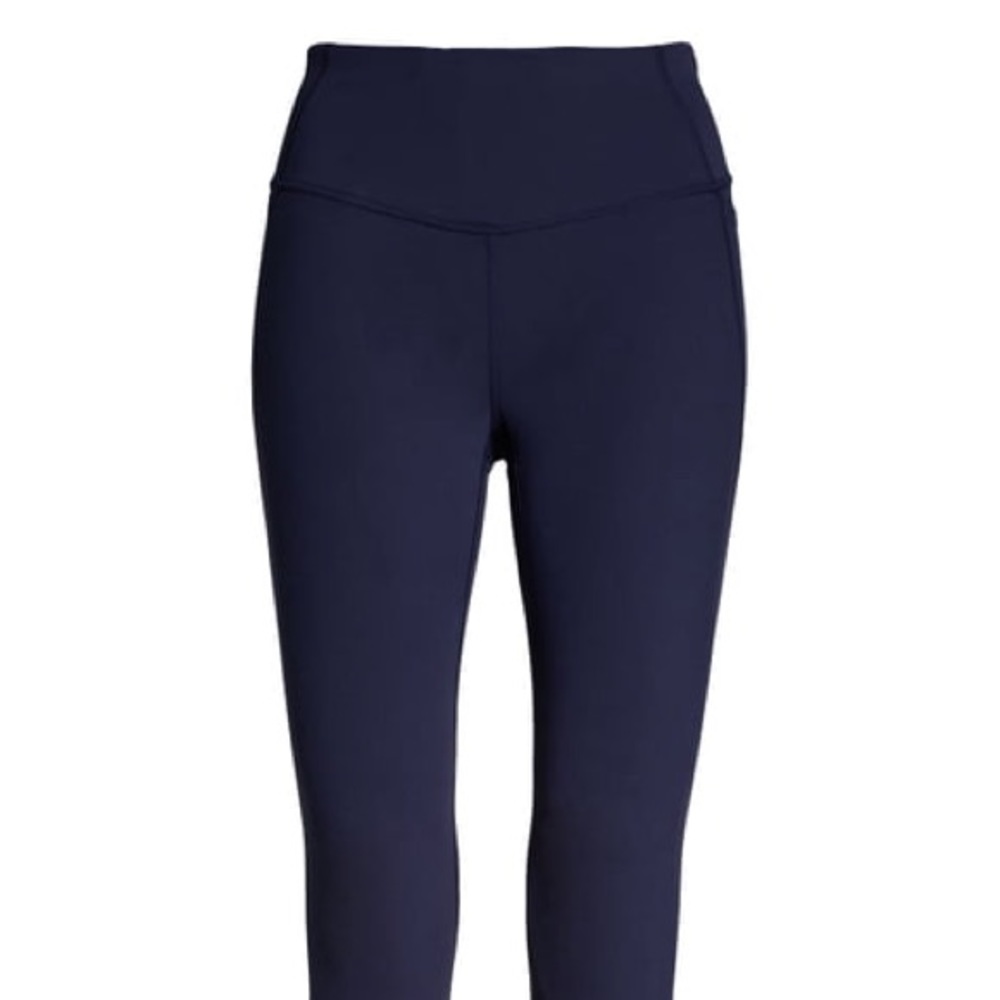 Spanx High Waisted Navy Blue Seamless leggings